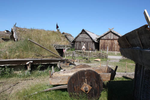 The viking town of Foteviken