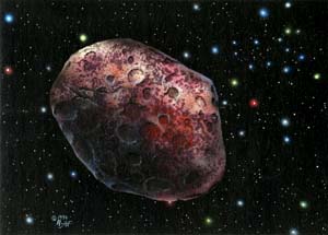Randy Asplund CCG Art Galactic Empires Energy Moon