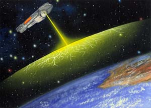 Randy Asplund CCG Art Galactic Empires  Heavy Planetary Shield