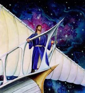 Randy Asplund CCG Art Mythos Captain of the White Ship
