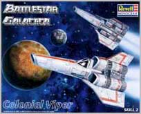 The Battlestar Galactica Colonial Viper Fighter Box Cover