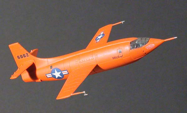 Randy Asplund Bell X-1 scale model