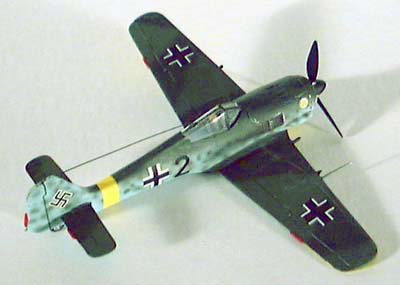 Randy Asplund Focke Wulf Fw 190 A-4 1/72 Scale Model