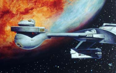 Star Trek Klingon D-7 Battlecruiser